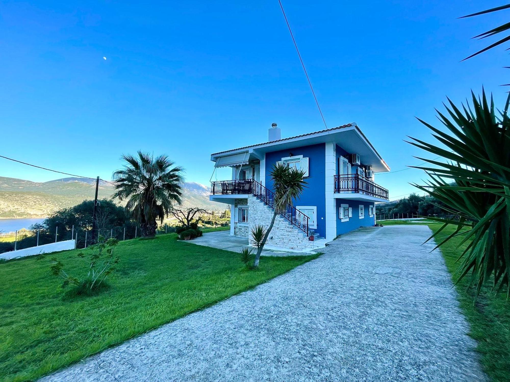 Villa Serenity Spilia Garden Floor Argosztóli Kültér fotó